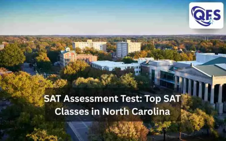 Students attending SAT assessment test preparation classes at Quest For Success in North Carolina.