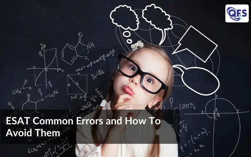 ESAT common errors explained by Quest For Success experts