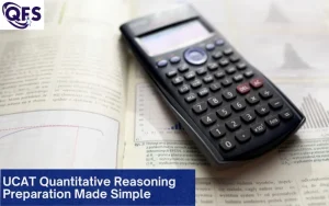UCAT quantitative reasoning practice with data interpretation and calculations
