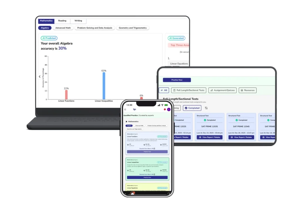quest for success sat mock test series