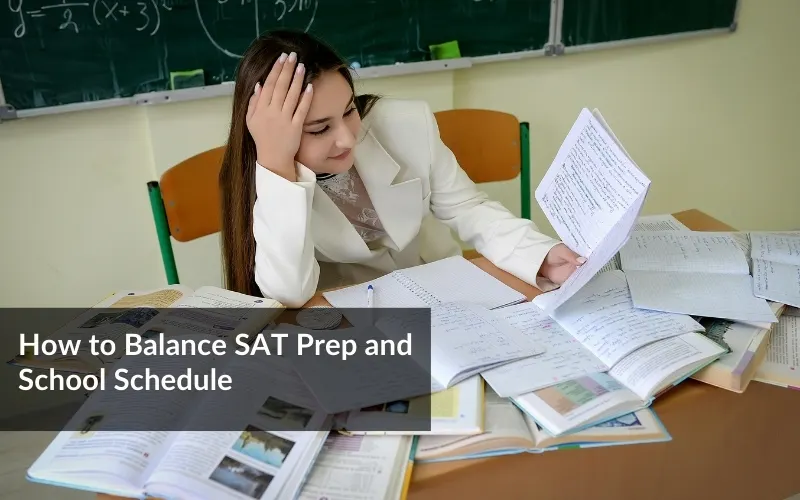 How to Balance SAT Schedule along with School