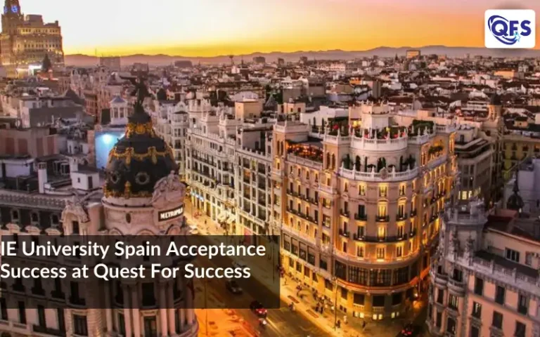 IE University Spain campus highlighting Quest For Success student acceptance success
