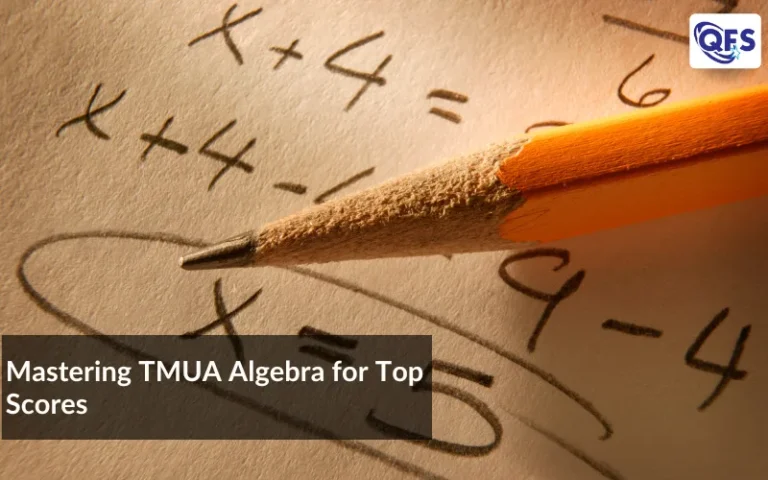 TMUA Algebra concepts including quadratics, polynomials, and indices