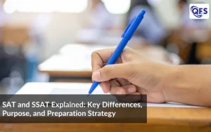 SAT and SSAT comparison for high school and college admissions