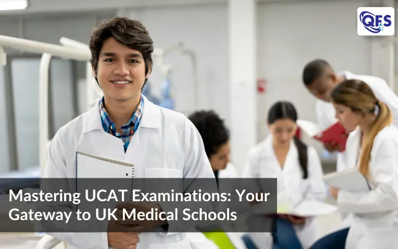 Student preparing for UCAT Examinations for UK medical school