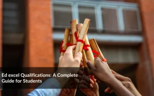 ed excel qualifications overview showing GCSE, A Level and vocational exam pathways