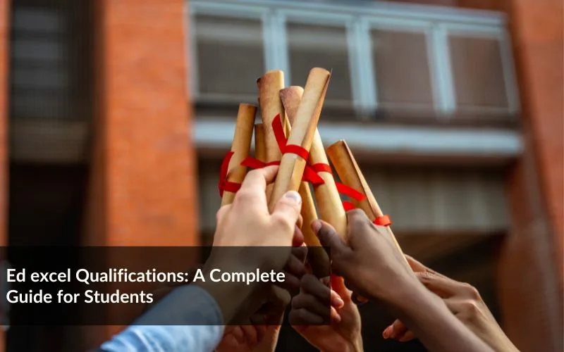 ed excel qualifications overview showing GCSE, A Level and vocational exam pathways