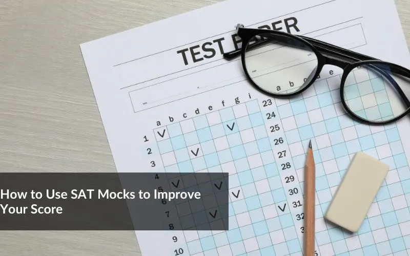 Student taking a full-length SAT Practice test on Quest For Success mock platform