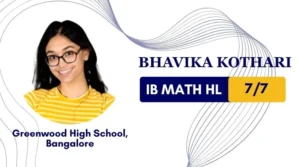 IB student results 7 in HL subjects QFS