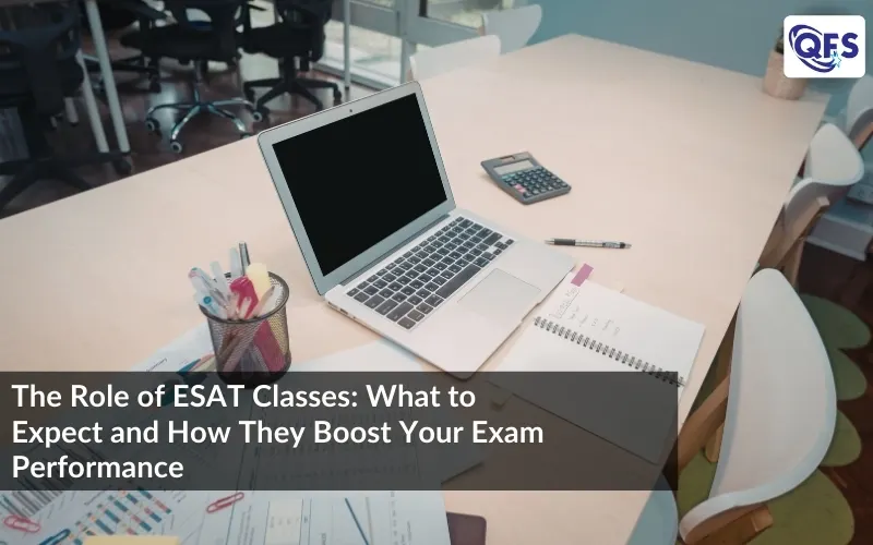Students attending ESAT classes at QFS improving speed & problem-solving skills