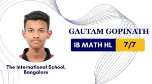 IB maths HL results 7 score QFS