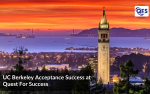 UC Berkeley Acceptance success story with Quest For Success student achievement