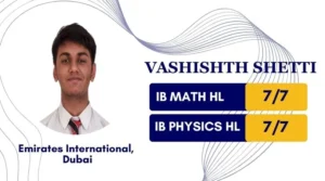 IB maths physics HL results 7 score QFS