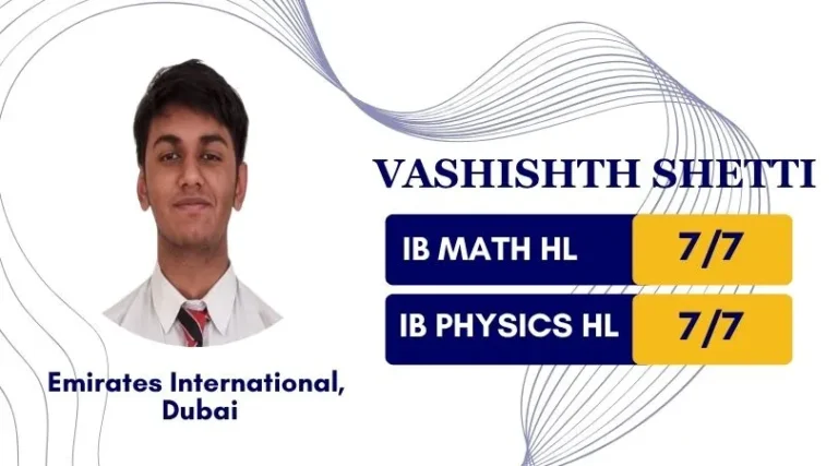 IB maths physics HL results 7 score QFS