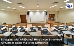 Students preparing for AP exams through structured AP classes online