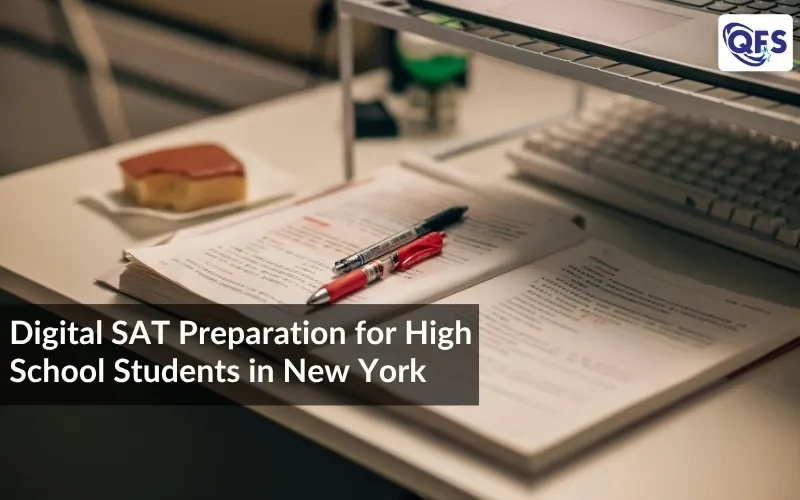 Digital SAT preparation for high school students in New York.
