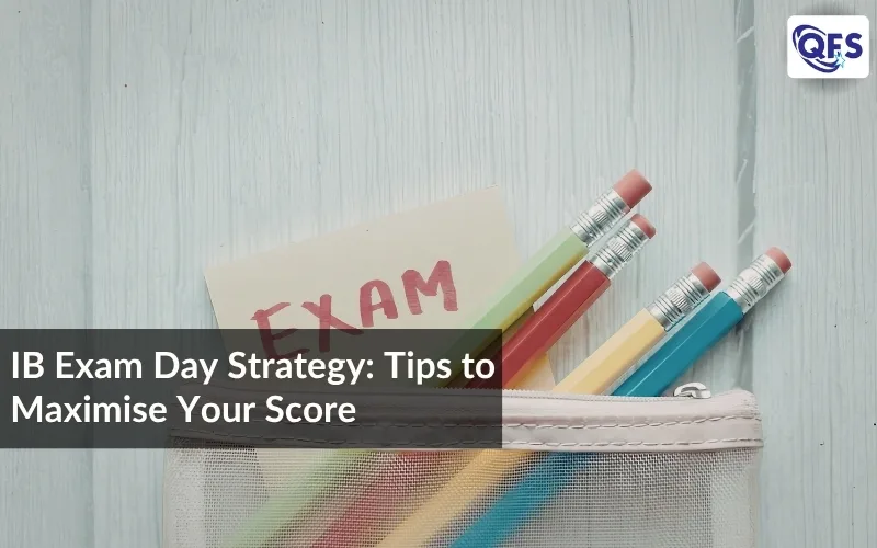IB exam day strategy with exam essentials and stationery setup