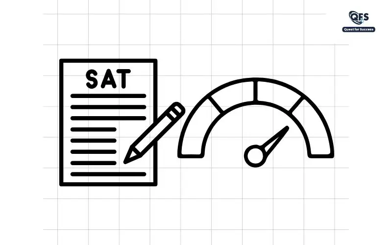 Student analyzing SAT score plateau on practice tests