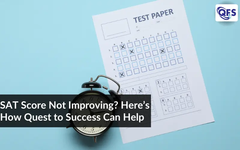 Student struggling with SAT practice test scores and exam time management.