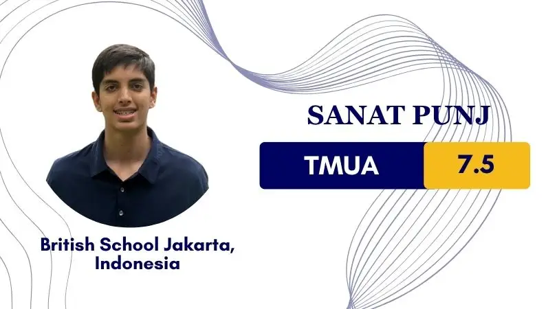 Sanat Punj TMUA Coaching