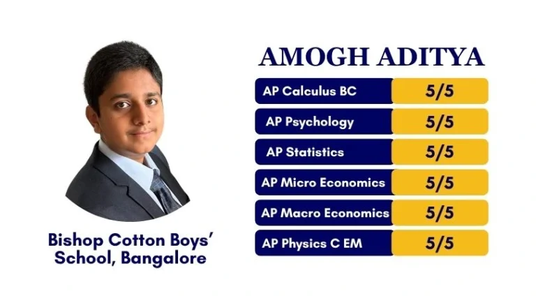 AP student scores six 5s at Bishop Cotton Boys School Bangalore