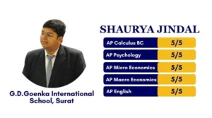 AP online tuition – student scored 5/5