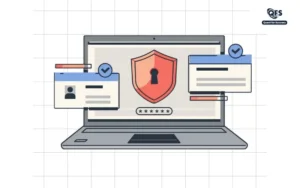 Security shield with login verification